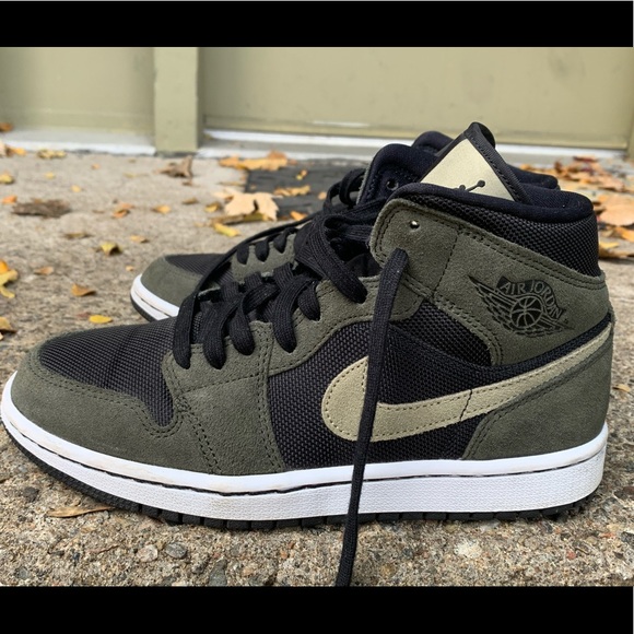 Jordan 1 olive green - Picture 4 of 4